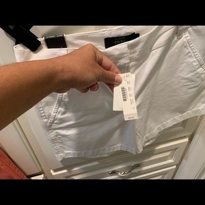J crew white 5 inch inseam size 2 shorts chino
